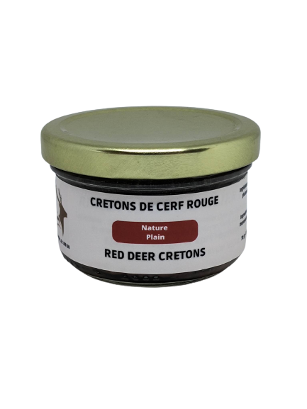 Cretons de cerf rouge nature / Red deer natur creton