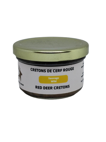 Cretons de cerf rouge sauvage/Red deer wild creton