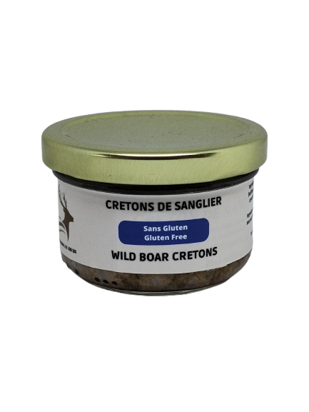 Cretons de sanglier sans gluten / Wild boar creton without gluten