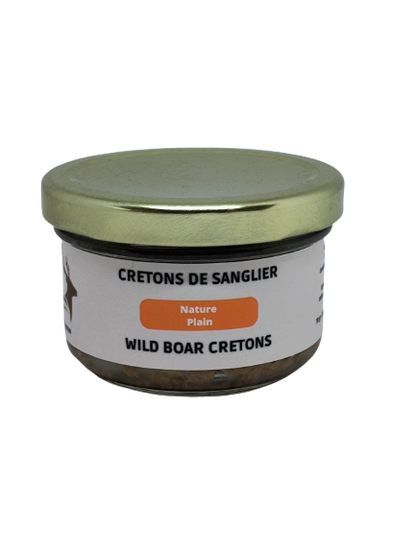 Cretons de sanglier nature / Wild boar Natur creton